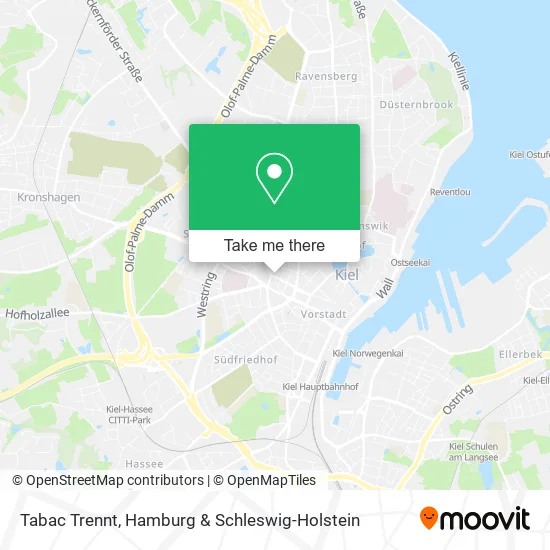 Карта Tabac Trennt