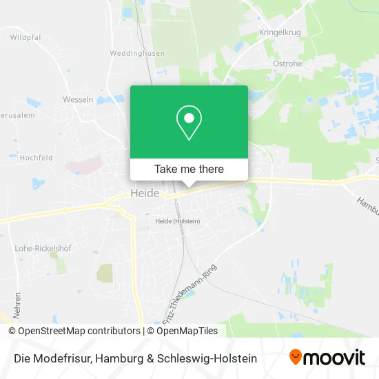 Карта Die Modefrisur