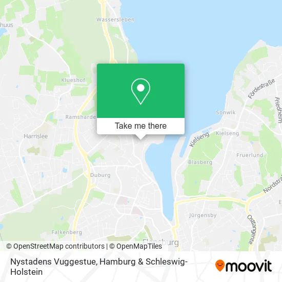 Карта Nystadens Vuggestue