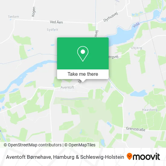 Карта Aventoft Børnehave