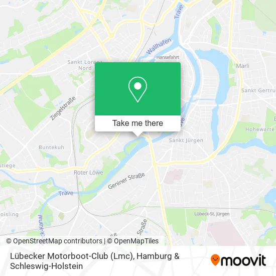 Карта Lübecker Motorboot-Club (Lmc)