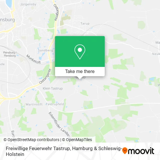 Карта Freiwillige Feuerwehr Tastrup