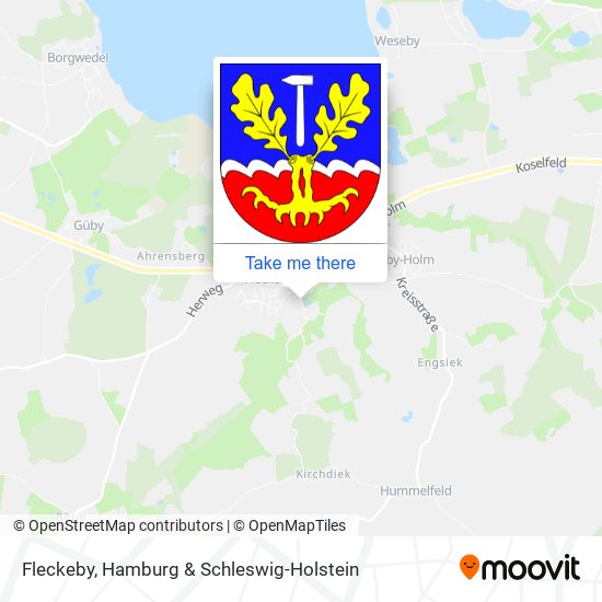 Fleckeby map