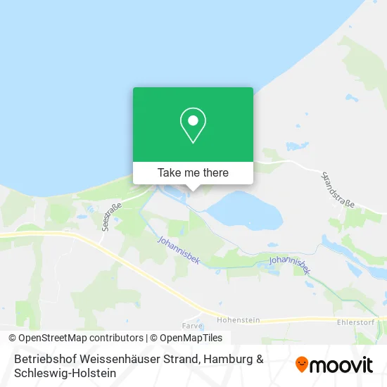 Карта Betriebshof Weissenhäuser Strand