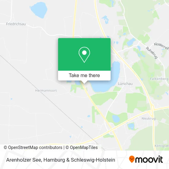 Карта Arenholzer See