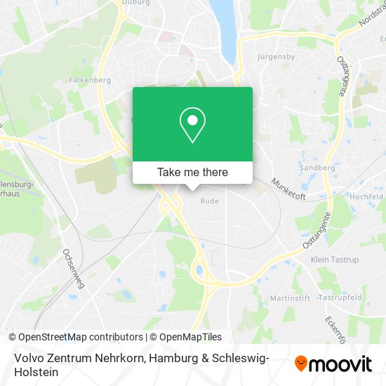 Volvo Zentrum Nehrkorn map