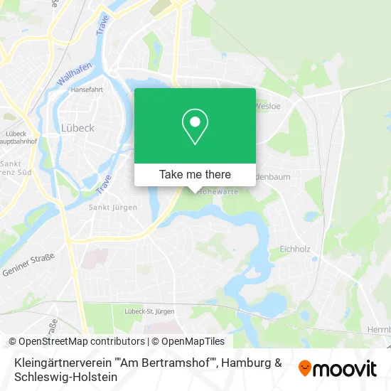 Kleingärtnerverein ""Am Bertramshof"" map