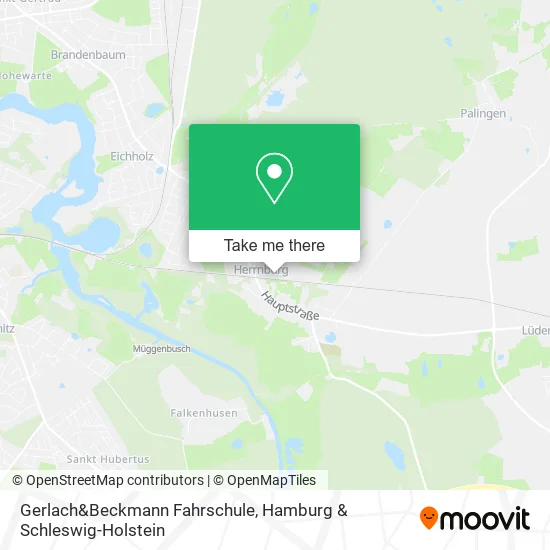 Карта Gerlach&Beckmann Fahrschule