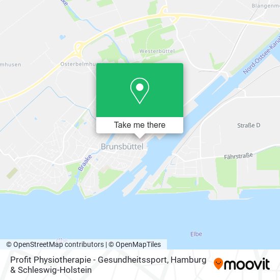 Profit Physiotherapie - Gesundheitssport map