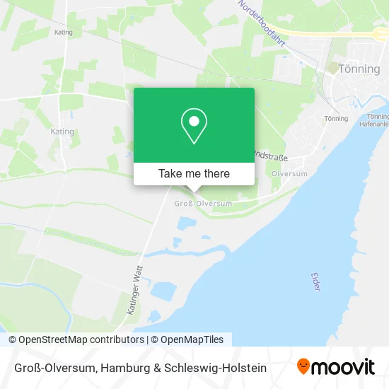 Карта Groß-Olversum