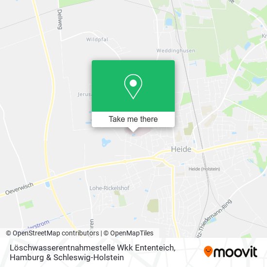 Löschwasserentnahmestelle Wkk Ententeich map