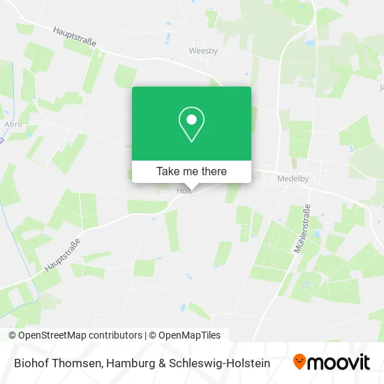 Карта Biohof Thomsen