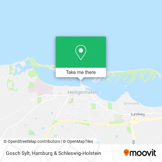 Карта Gosch Sylt
