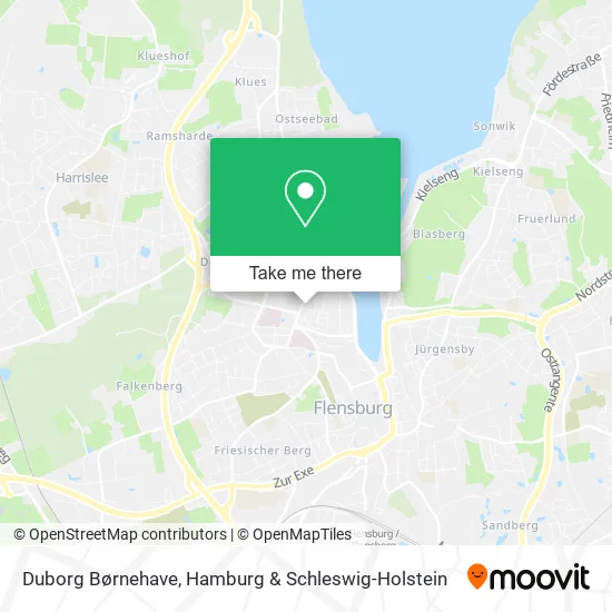 Карта Duborg Børnehave