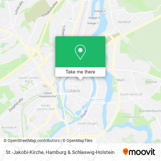 Карта St.-Jakobi-Kirche