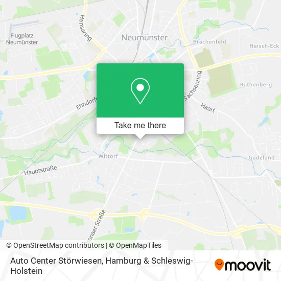 Карта Auto Center Störwiesen