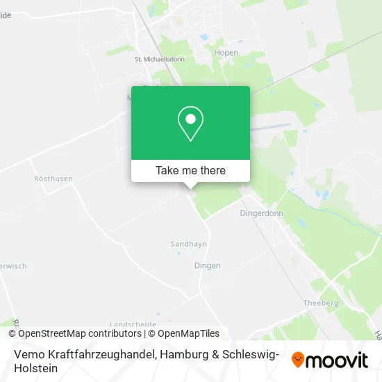 Карта Vemo Kraftfahrzeughandel