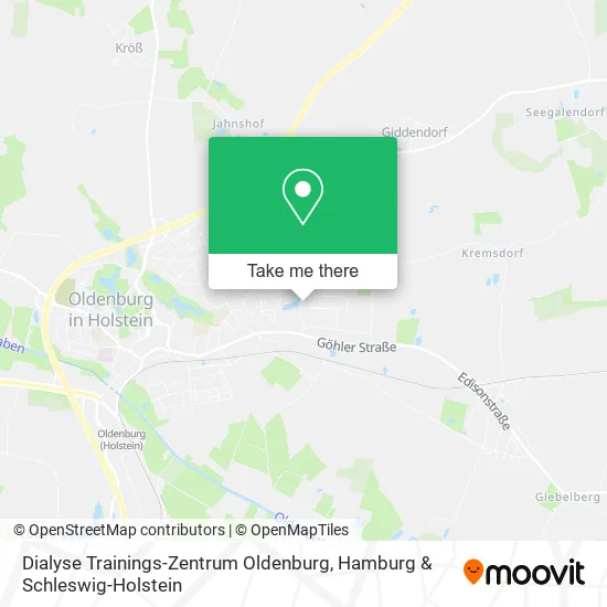 Карта Dialyse Trainings-Zentrum Oldenburg