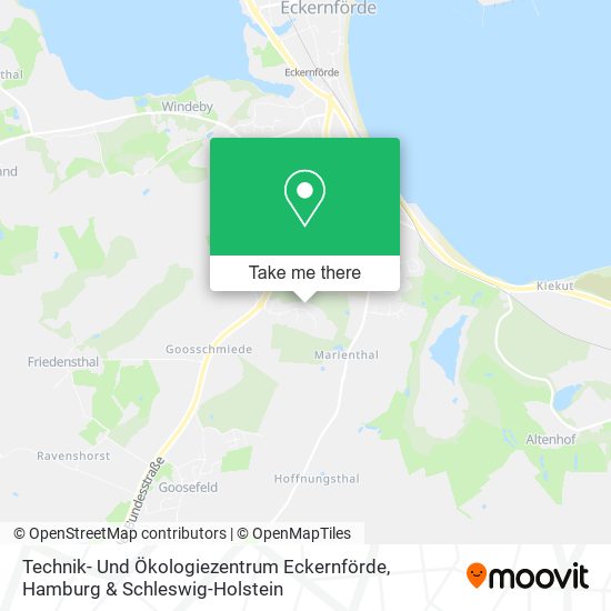 Technik- Und Ökologiezentrum Eckernförde map