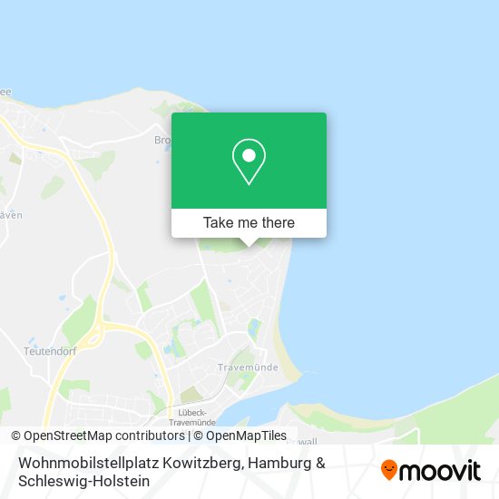 Wohnmobilstellplatz Kowitzberg map