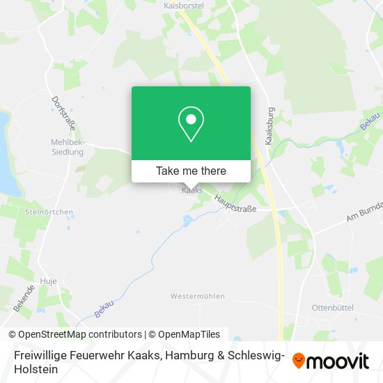 Freiwillige Feuerwehr Kaaks map