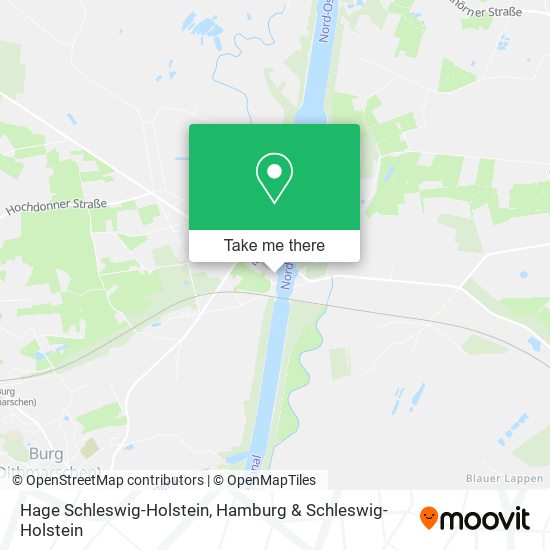 Hage Schleswig-Holstein map