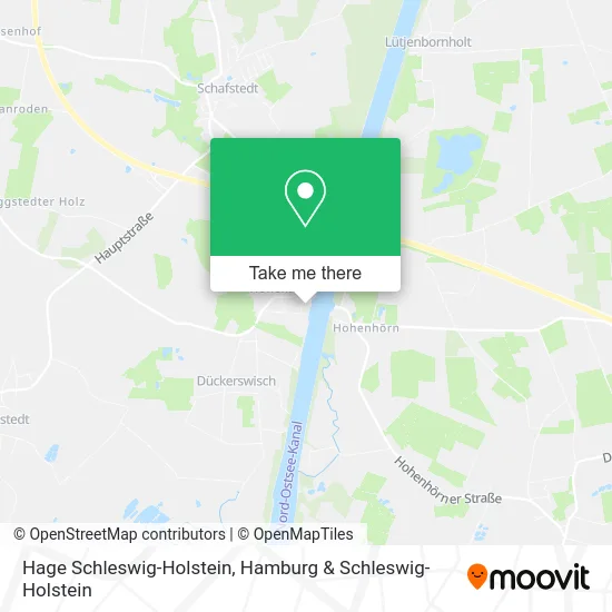 Карта Hage Schleswig-Holstein