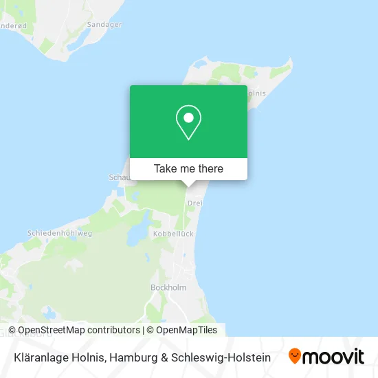 Карта Kläranlage Holnis