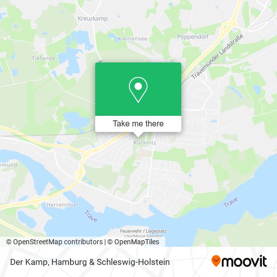 Der Kamp map