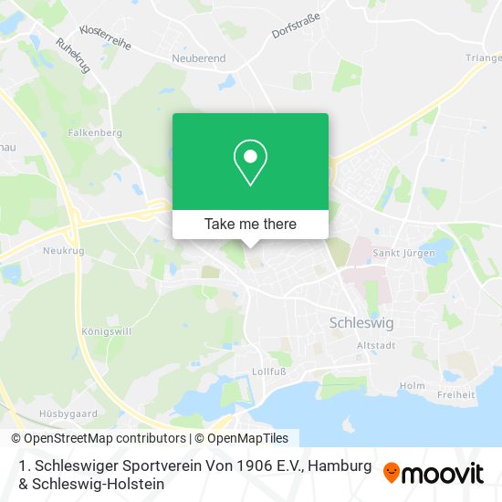 1. Schleswiger Sportverein Von 1906 E.V. map