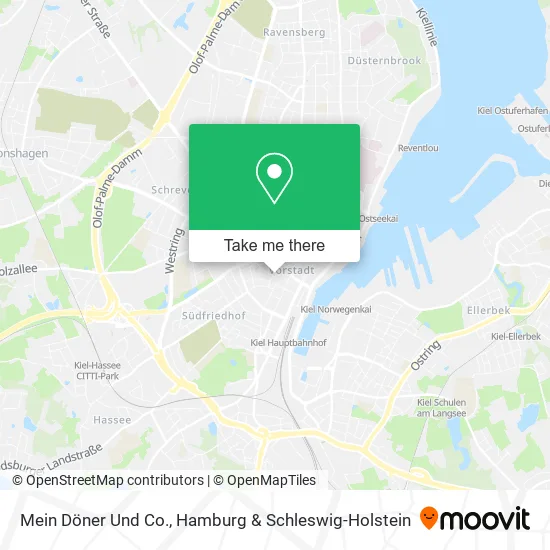 Карта Mein Döner Und Co.