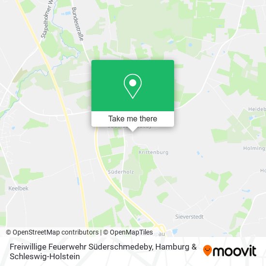 Freiwillige Feuerwehr Süderschmedeby map