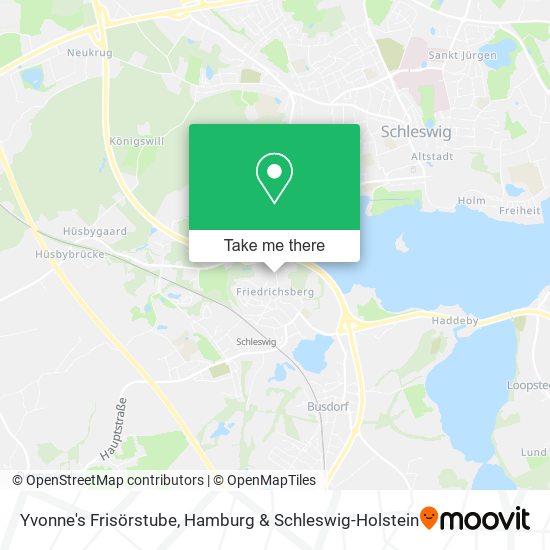 Yvonne's Frisörstube map