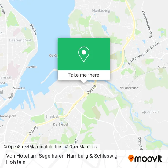 Карта Vch-Hotel am Segelhafen