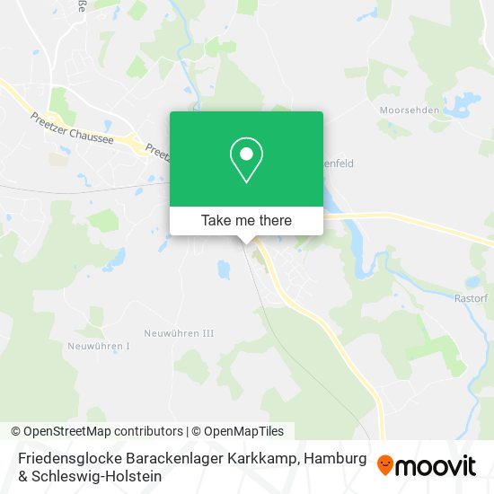 Карта Friedensglocke Barackenlager Karkkamp