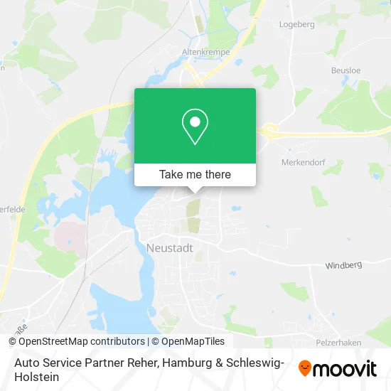 Карта Auto Service Partner Reher