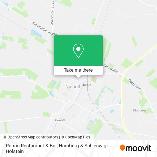 Карта Papa's Restaurant & Bar