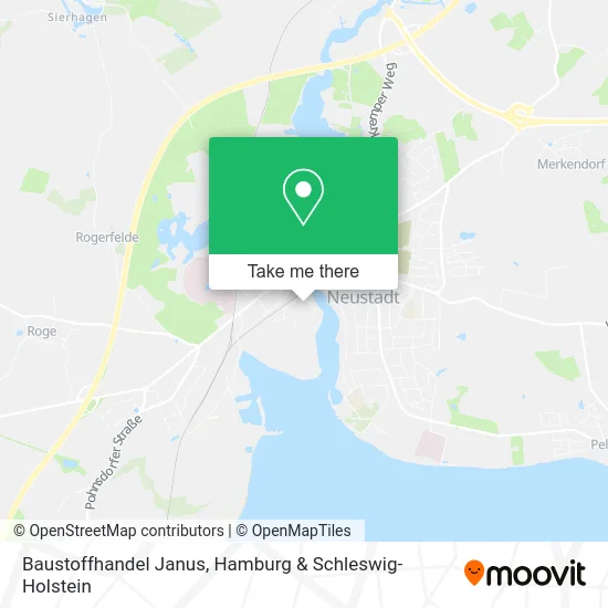 Карта Baustoffhandel Janus