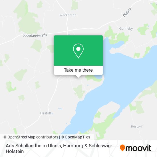 Ads Schullandheim Ulsnis map