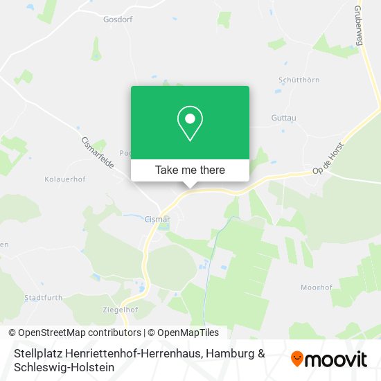 Stellplatz Henriettenhof-Herrenhaus map