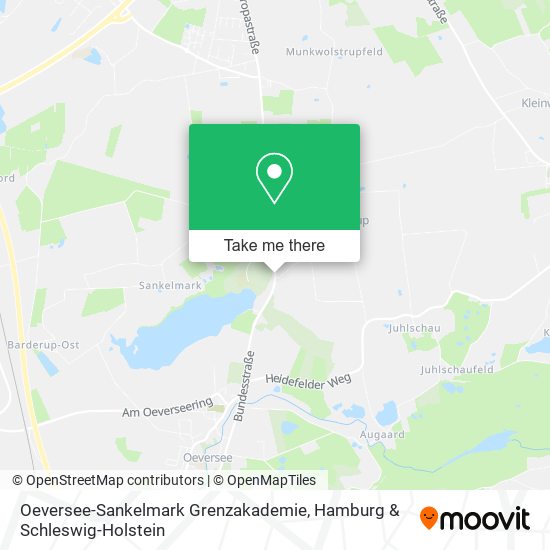 Oeversee-Sankelmark Grenzakademie map