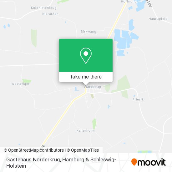 Gästehaus Norderkrug map