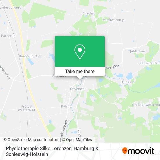 Physiotherapie Silke Lorenzen map