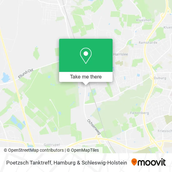 Карта Poetzsch Tanktreff