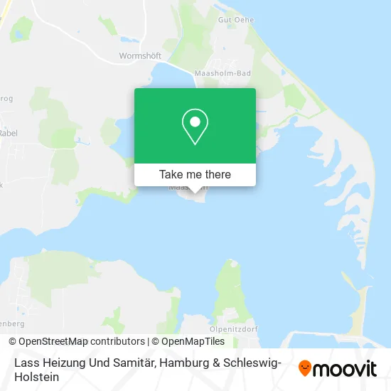 Карта Lass Heizung Und Samitär