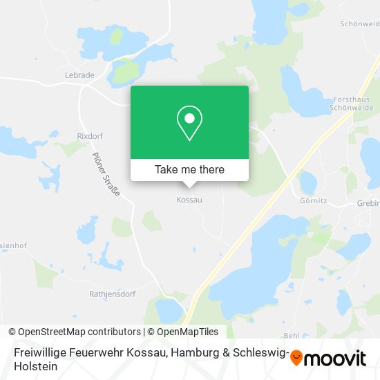 Freiwillige Feuerwehr Kossau map