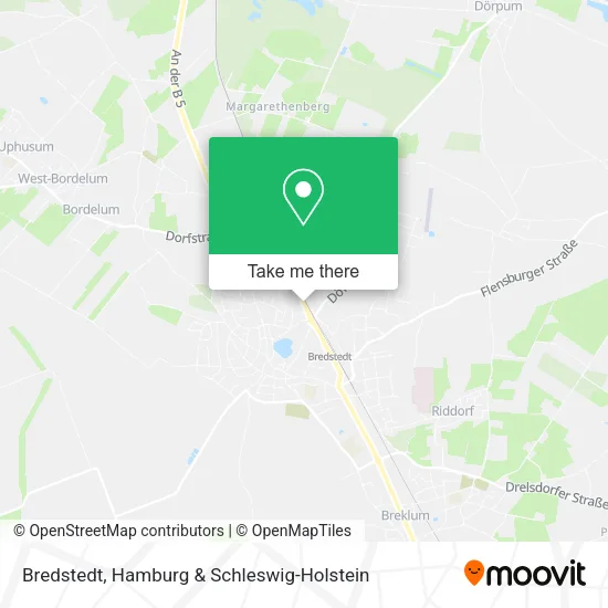 Карта Bredstedt
