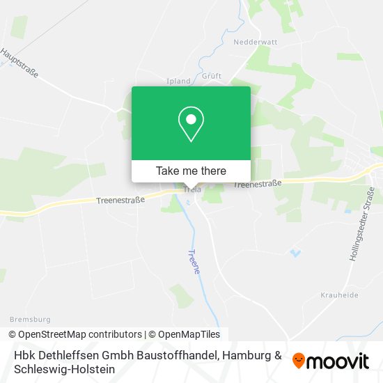 Hbk Dethleffsen Gmbh Baustoffhandel map