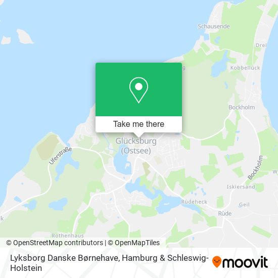 Lyksborg Danske Børnehave map