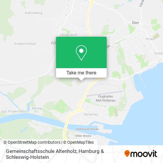 Gemeinschaftsschule Altenholz map